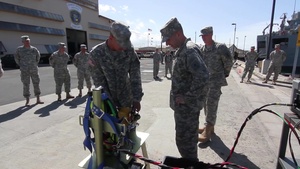 Sgt. Maj. of the Army Does PT with 8th TSC, visits LSV-4, Views Multiple Unit Capabilities