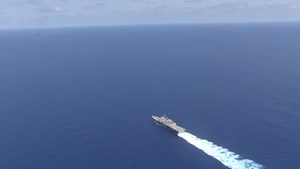 USS Fort Worth (LCS 3) Conducts Routine Operations in the South China Sea near the Spratly Islands