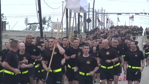 Brave Rifles Week 2015 Regimental Run