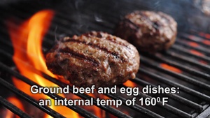 Commissaries Urge Food Safety at the Barbecue