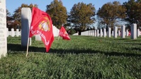 Honoring Marines at Arlington
