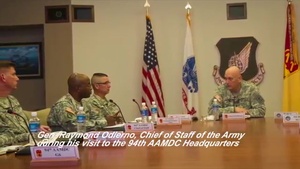 94th AAMDC Command Video - Spring 2015