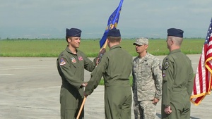 354th EFS Change of Command