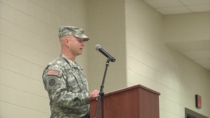 106th Support Battalion Change of Command