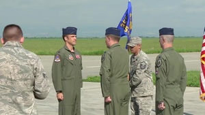 Air Force Report: Romania Change of Command