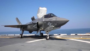 F-35B OT-1 Testing Begins Aboard USS Wasp