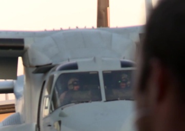 U.S. Army GBs Executing HAHO Jump from VM-22 Osprey During ITX 3-15