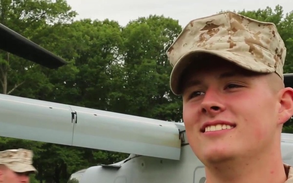 Marine Pfc. Chase Bowden - Fleet Week New York