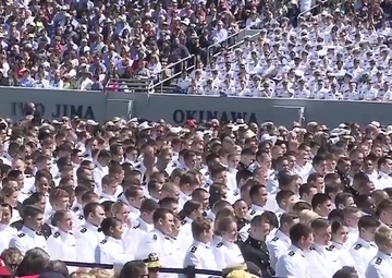 US Naval Academy Graduation and Commissioning