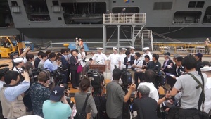 USS George Washington's Final Japan Departure