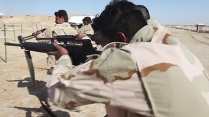 Al Asad - Buliding Partner Capacity Team Trains ISF in Small Unit Tactics B-Roll