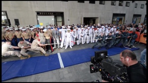 Fleet Week New York: Today Show Tug of War