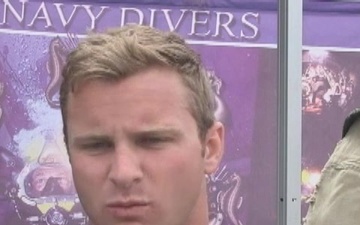 Navy Diver 2nd Class Mitchell Baker interview