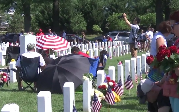 Memorial Day at Arlington National Cemetery