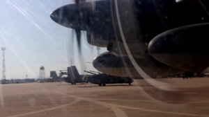 Romania Bound: Crisis Response Marines Launch Ospreys from Spain During Integration Exercise