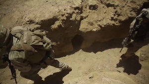 U.S. Marines Learn to Clear Trenches in Jordan