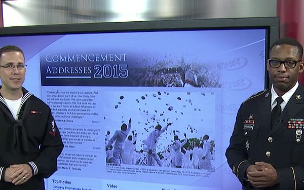 DoD News Web Update: Commencement Addresses 2015