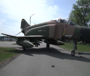 F-4 Phantom Static Display Move