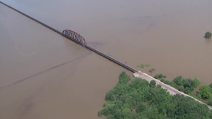 Aerial Footage of Oklahoma Flooding