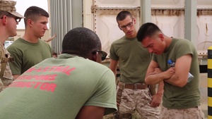 U.S. Marines Learn Nonlethal Weapons Techniques