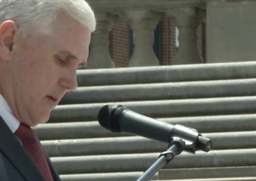 Indiana National Guard TAG Change of Command