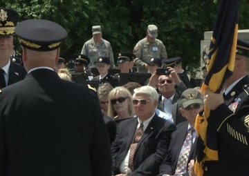 Indiana National Guard TAG Change of Command