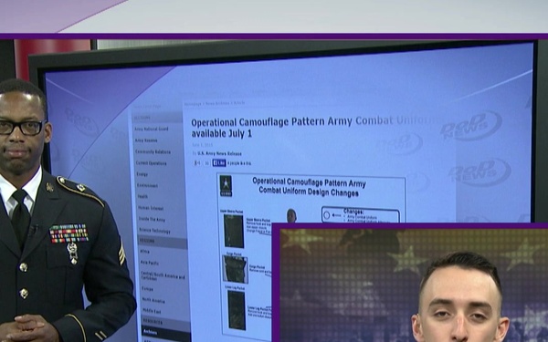 DoD News Web Update: Army Debuts Uniform