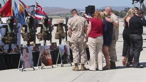 HMLA-469 Honors Fallen Marines