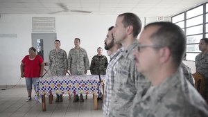 New Horizons Members Volunteer at Naval Base