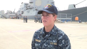 Inaugural Ceremony of the Naval Surface and Mine Warfighting Development Center