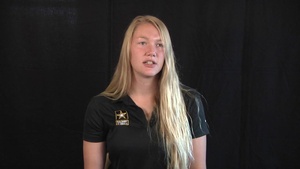 Spc. Chasity Kuczer - Warrior Games