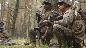 Troops in Contact: U.S. Marines Take the Offensive During Saber Strike in Eastern Europe