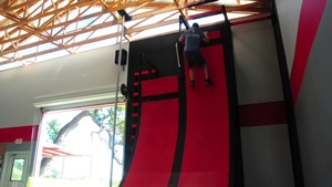 F-16 Pilot Hopes to Advance in American Ninja Warrior Competition