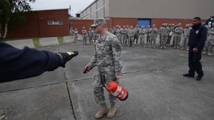 Fire Extinguishers Training : USAG Benelux Safety Day 2015.