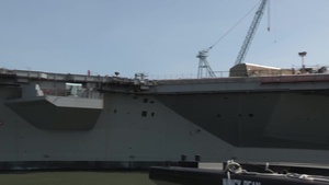 PCU Gerald R Ford (CVN 78) Pierside