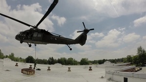 Indiana National Guard and Indiana State Police SWAT Teams train together