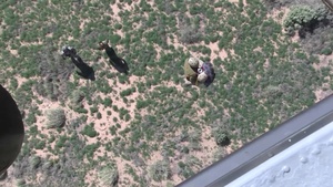 Angel Thunder 2015 - Meteor Crater Rescue