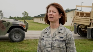 Guardsmen from the 131st Bomb WingTrain for State Emergency Duty