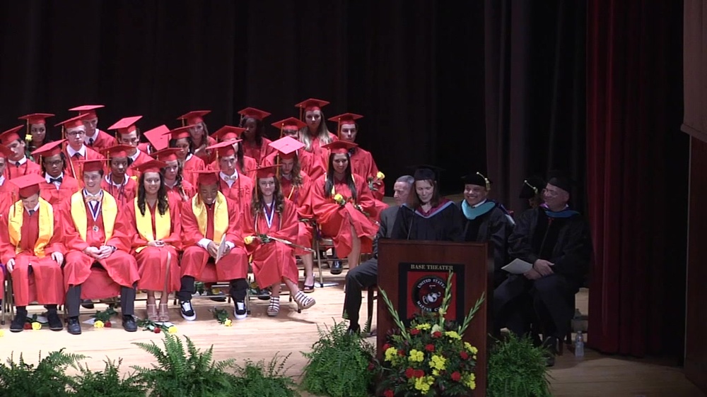 DVIDS Video 2015 Lejeune High School Commencement Ceremony