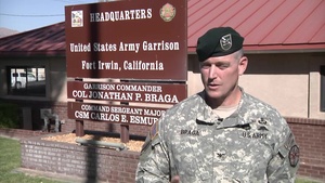 Fort Irwin Gets a Highway Sign (PC)