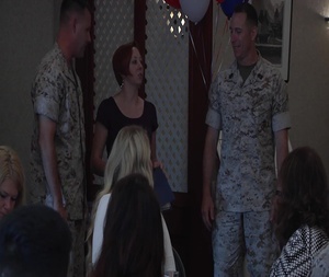 Broll of The Navy Marine Corps Society Aboard Marine Corps Air Station Iwakuni Receives Funding