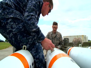 Air Force, Navy Build Mines to Support BALTOPS 15