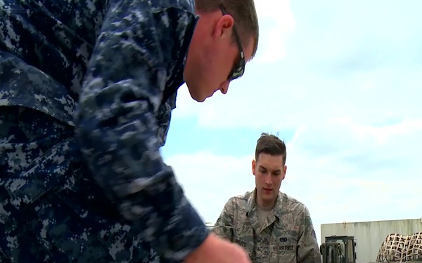 Air Force, Navy Build Mines to Support BALTOPS 15