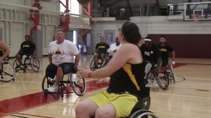 Wheel Chair Basketball SPC Davis - Warrior Games 2015