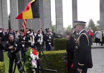 Battle of Ardennes' Memorial Ceremony in Bastogne