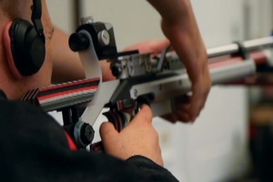 B-roll of Chuck Sketch's Shooting Practice