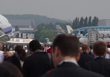 Paris Air Show Opening B-Roll
