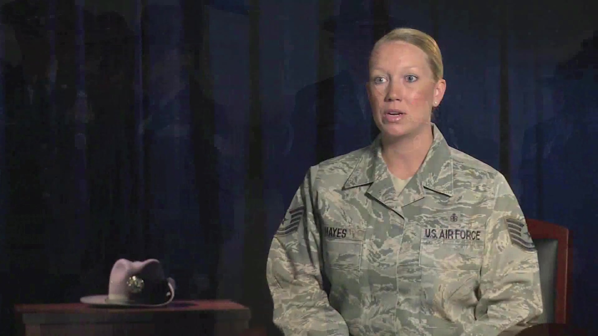 Professionalism is about learning to lead oneself; it’s not what you do, but how you do it!  It describes who we are as a service; how we conduct ourselves and live our lives.  In this video TSgt Hayes, a Basic Military Training Instructor, tells her personal story of how she led herself, guided by Air Force Core Values and her personal commitment, to become the successful Airman and leader she is today.  She talks about her adversity; her leaders in the past who created an environment of trust, loyalty, dignity and commitment that molded her into who she is; and how this made her want to become a Military Training Instructor so that she could mold our Airmen into Airmen who will embody Air Force core values and create the same type of environment when they become  leaders.  (Roadmap Alignment 2.1.2)