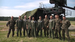DV Tour at Łask Air Base, Poland