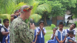 Service Members Finish Renovating Kiribati School